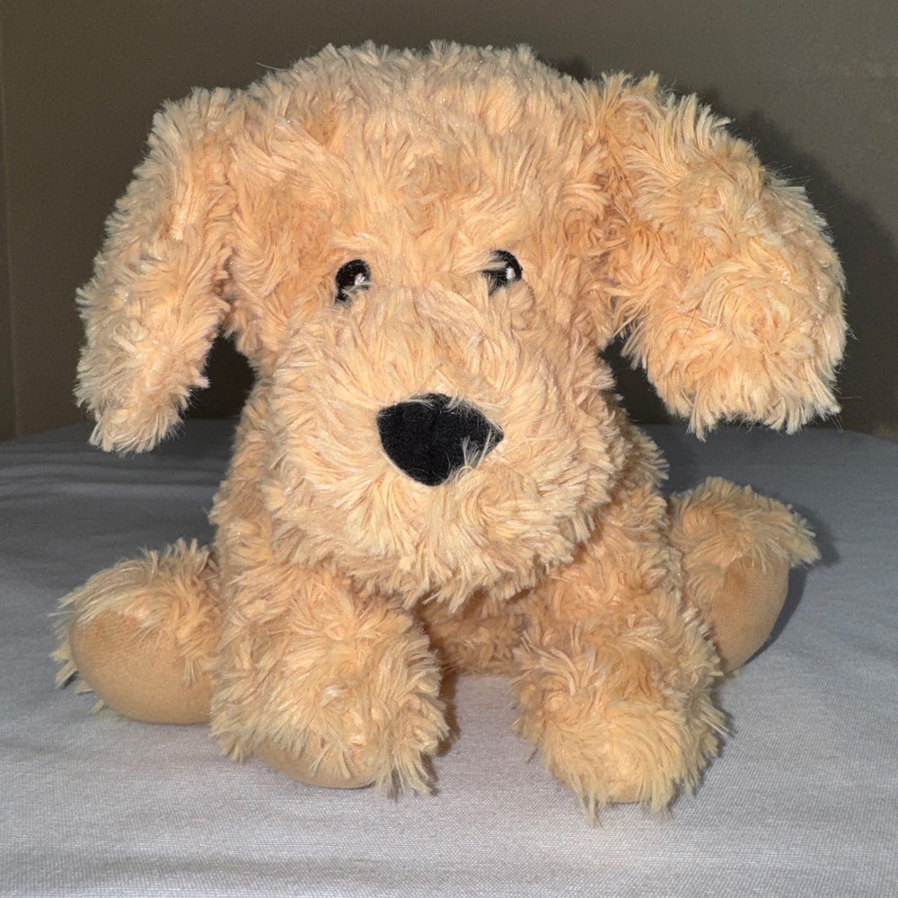 Warmies Microwavable Golden Dog Plush Weighted Lavender Scented 8"